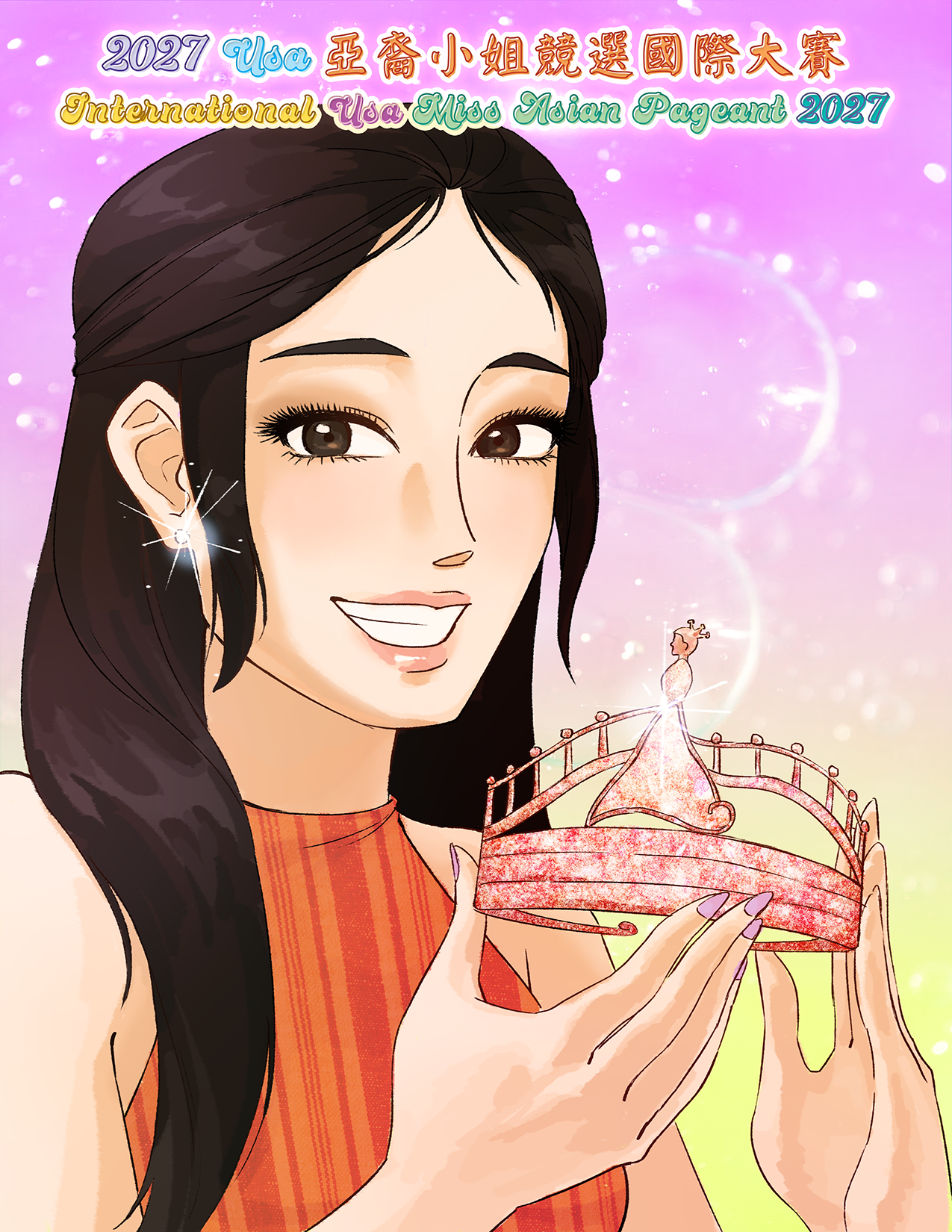 Miss Asian 2027 poster